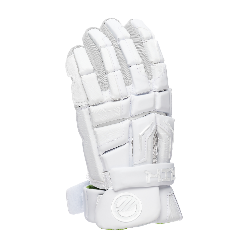 Maverik M7 Lacrosse Goalie Gloves- White