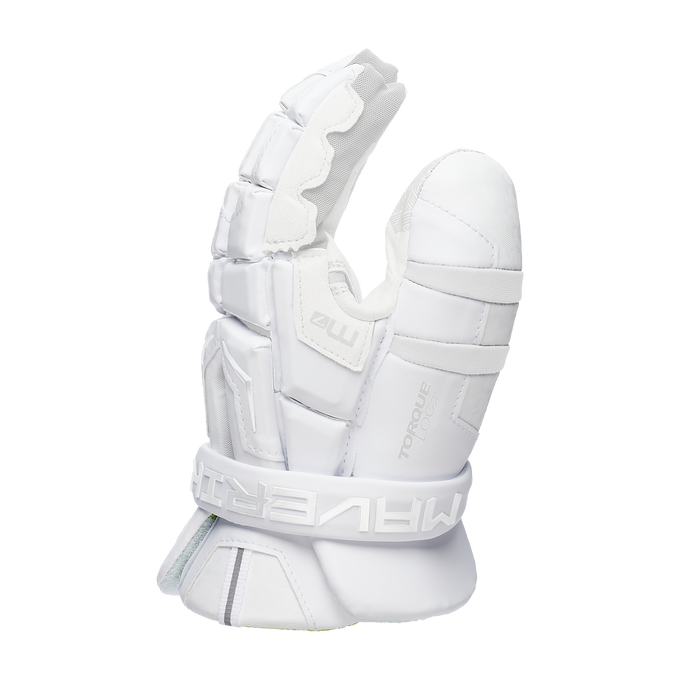 Maverik M7 Lacrosse Goalie Gloves- White