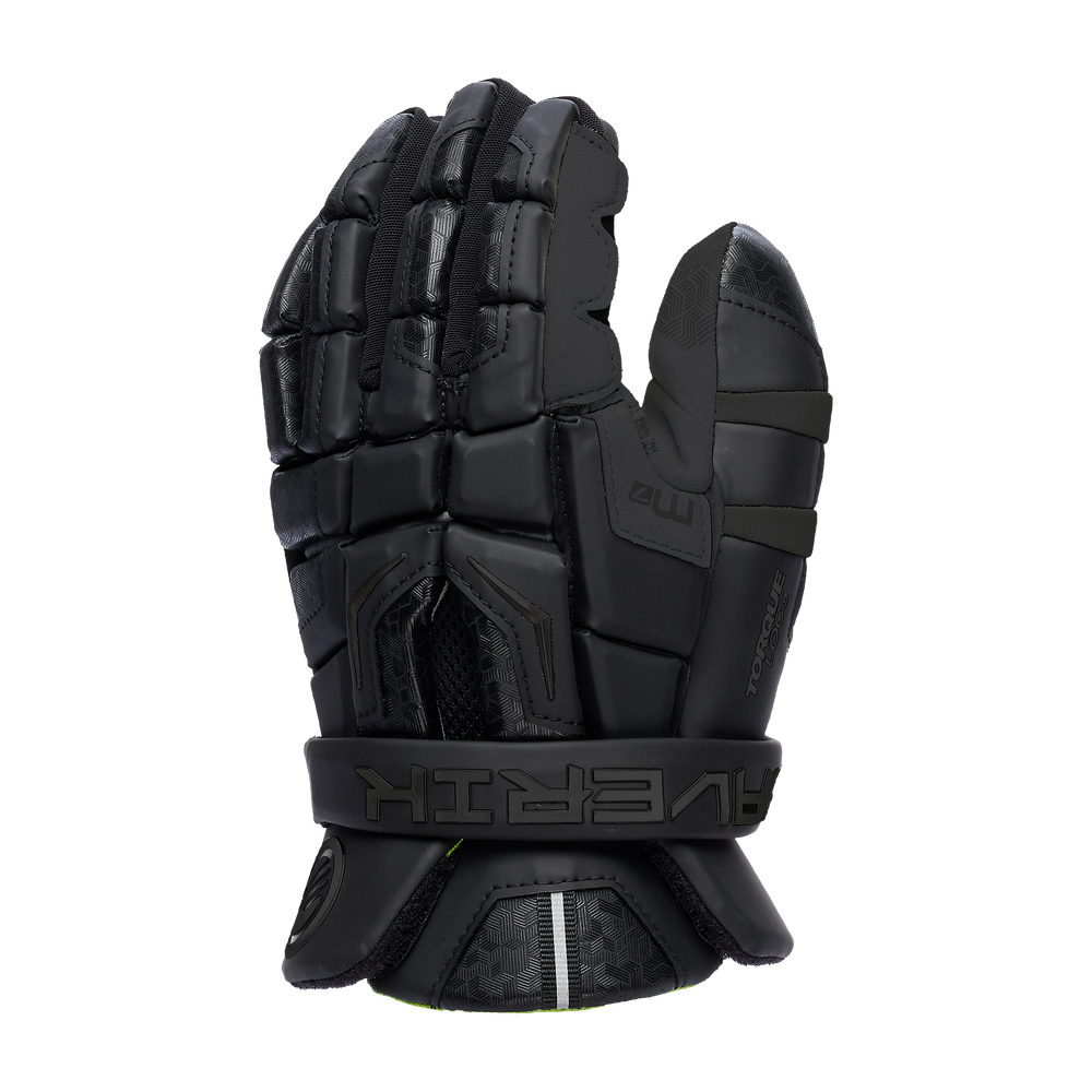 Maverik M7 Lacrosse Goalie Gloves- Black