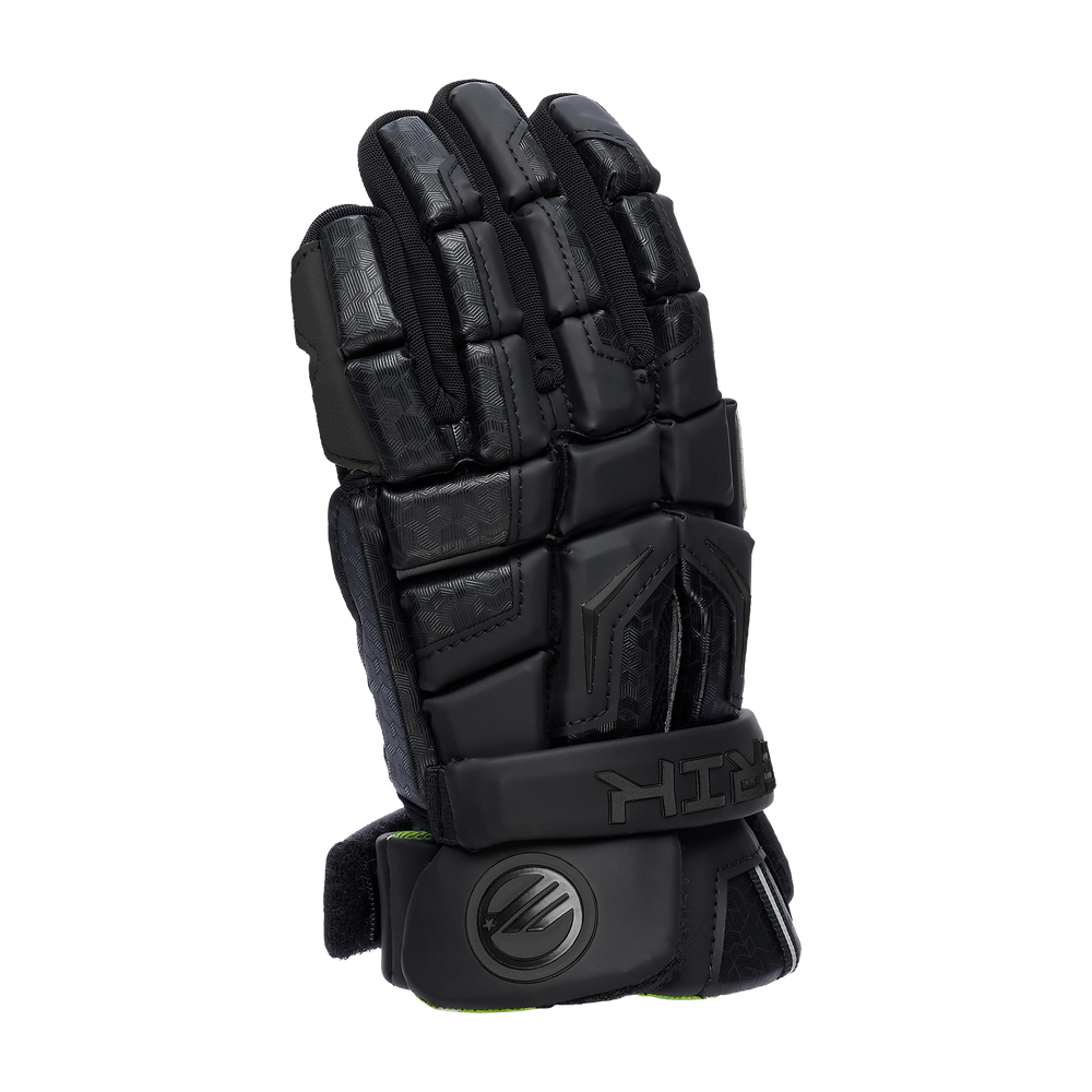 Maverik M7 Lacrosse Goalie Gloves- Black