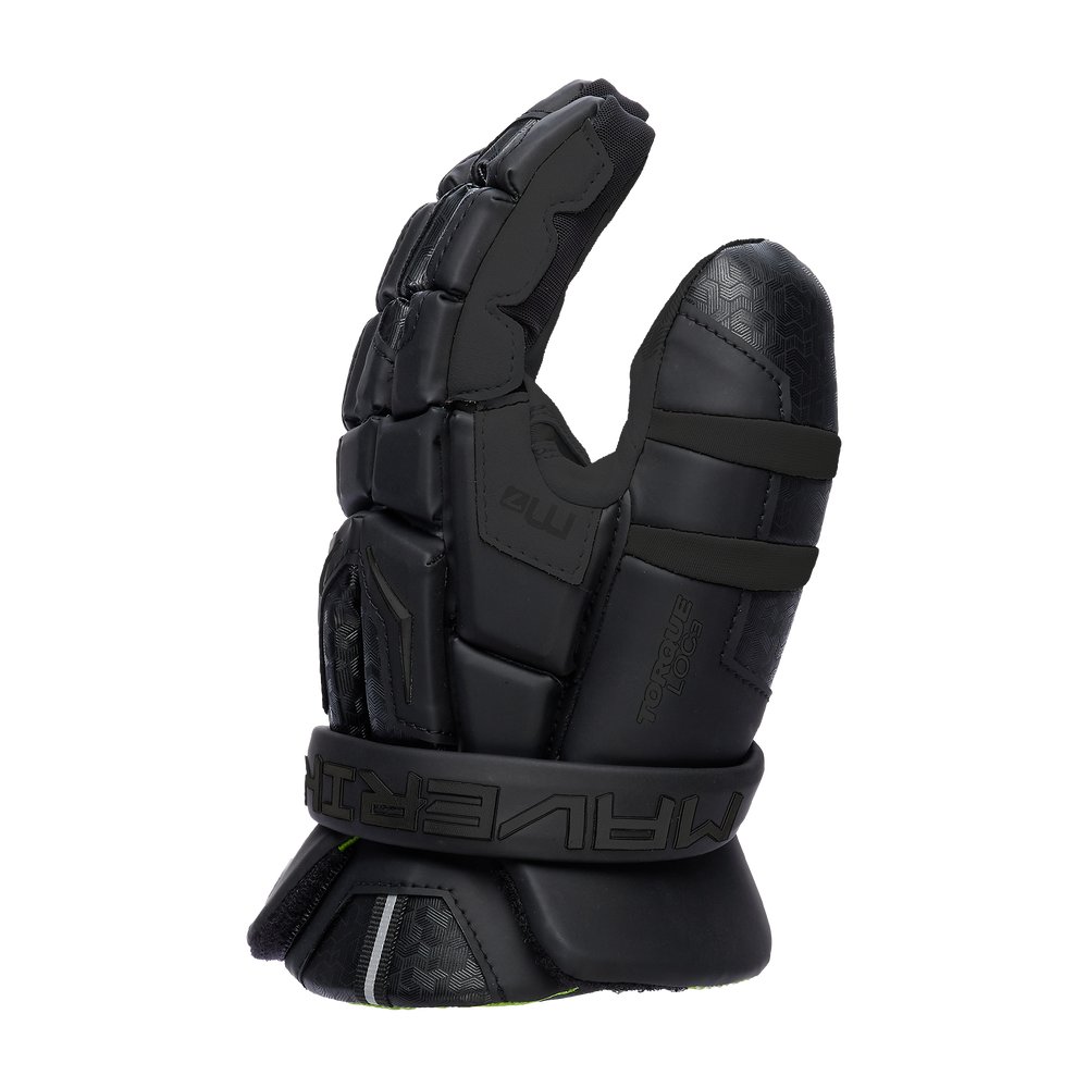Maverik M7 Lacrosse Goalie Gloves- Black