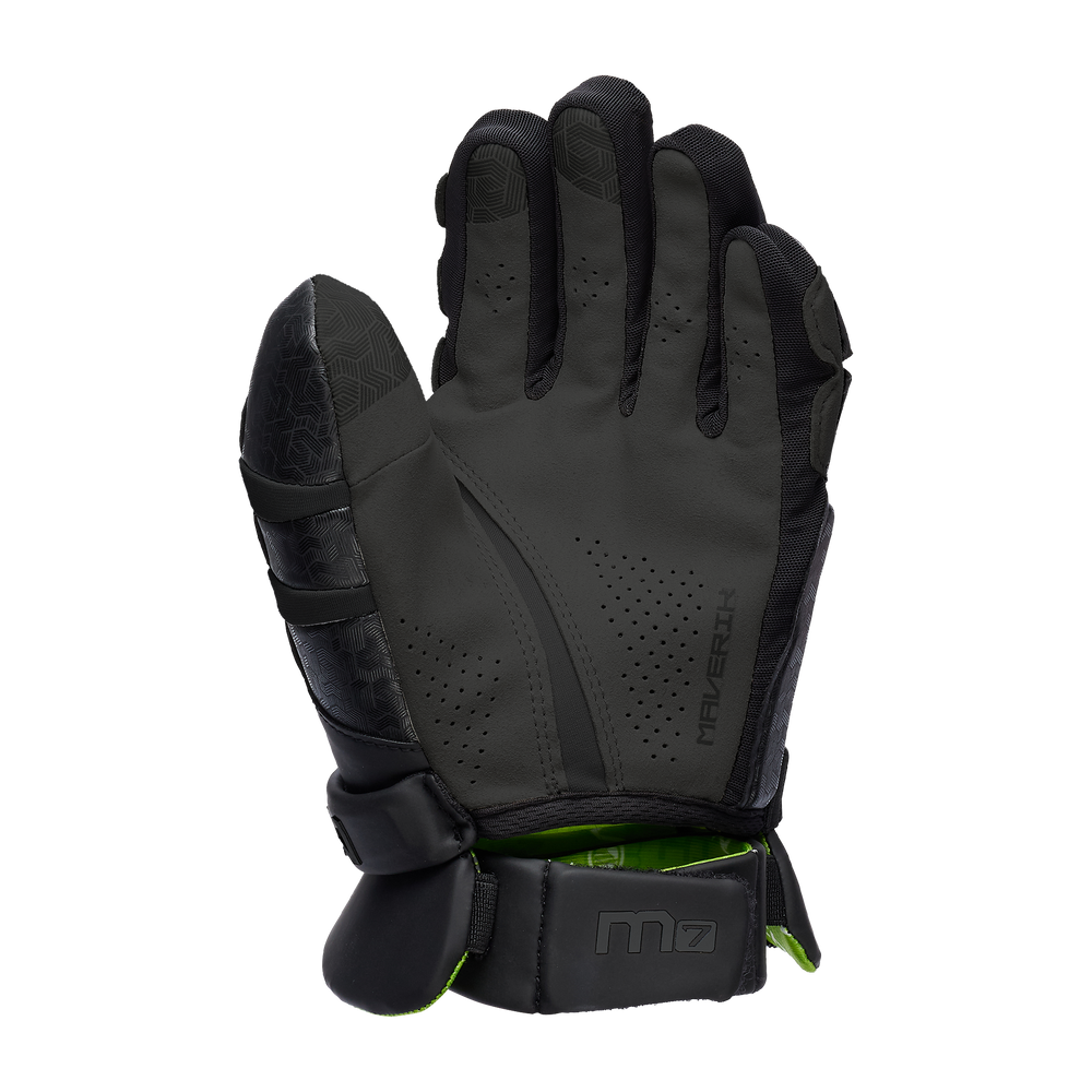 Maverik M7 Lacrosse Goalie Gloves- Black