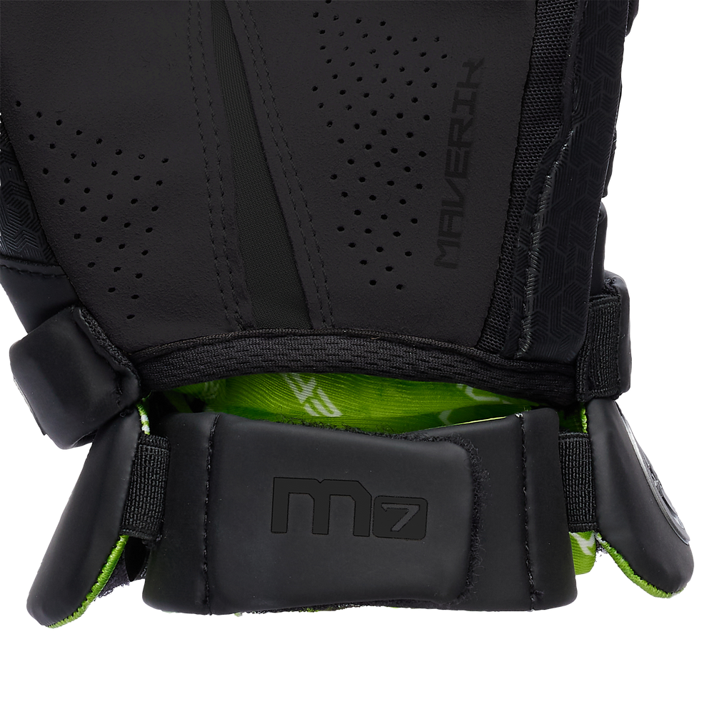 Maverik M7 Lacrosse Goalie Gloves- Black