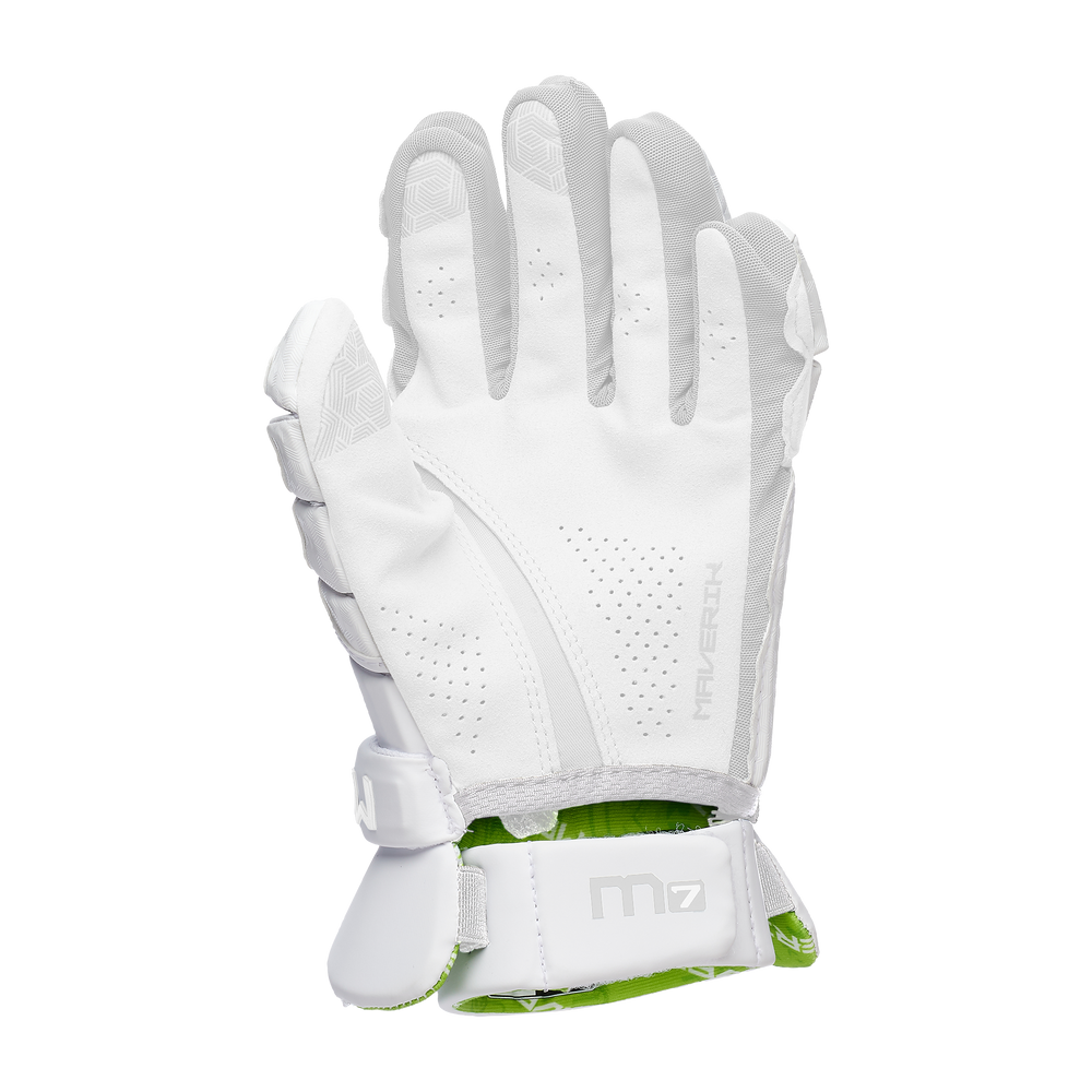 Maverik M7 Men's Lacrosse Glove- White