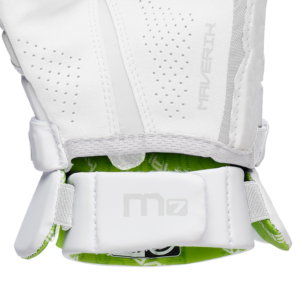Maverik M7 Men's Lacrosse Glove- White
