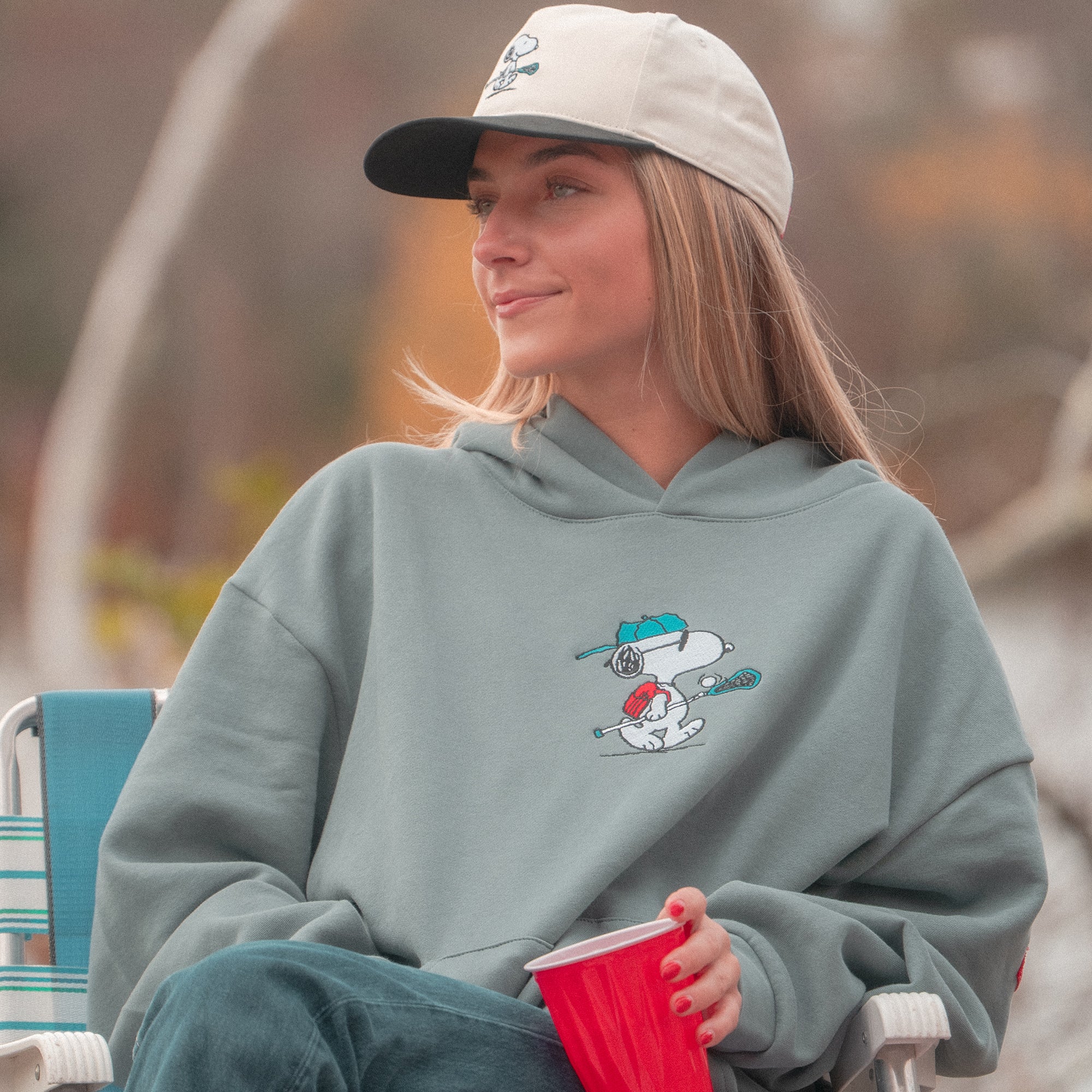 Peanuts Snoopy Chillin Adult Hoodie