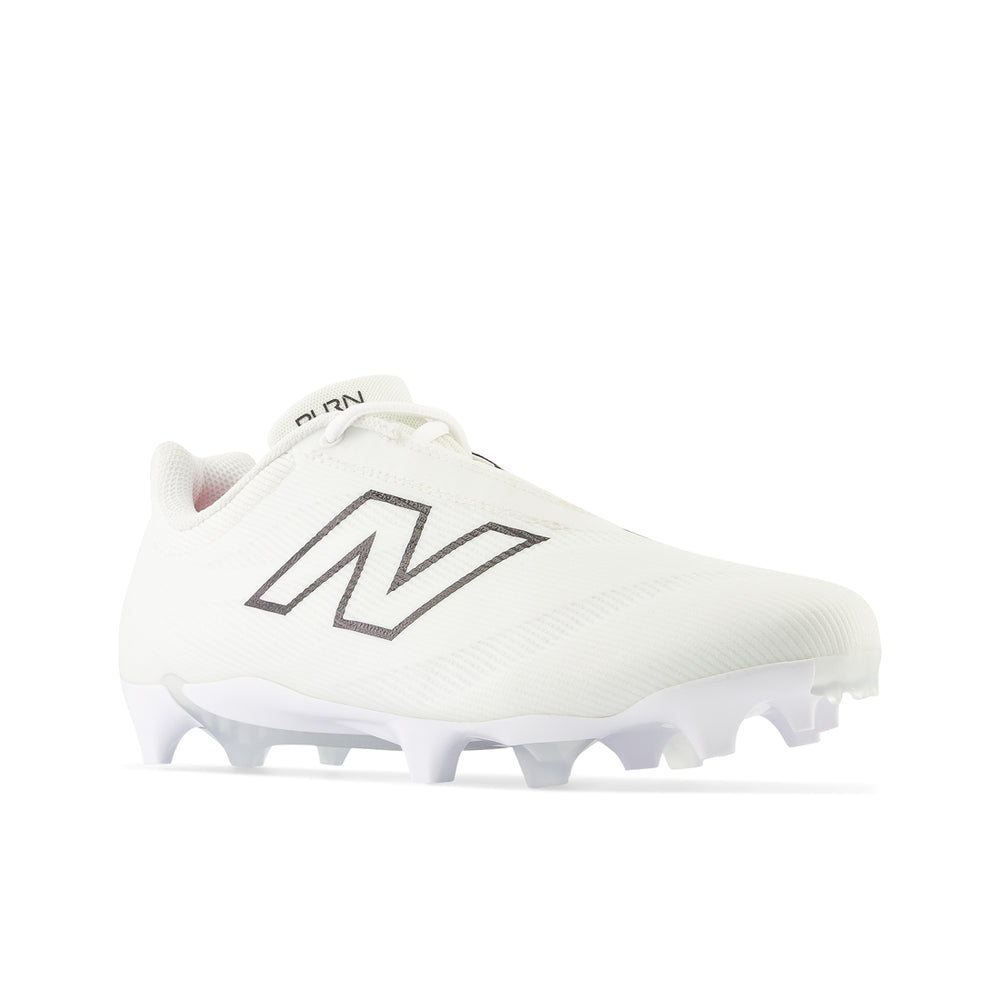New Balance Burn X4 Lacrosse Cleats - White