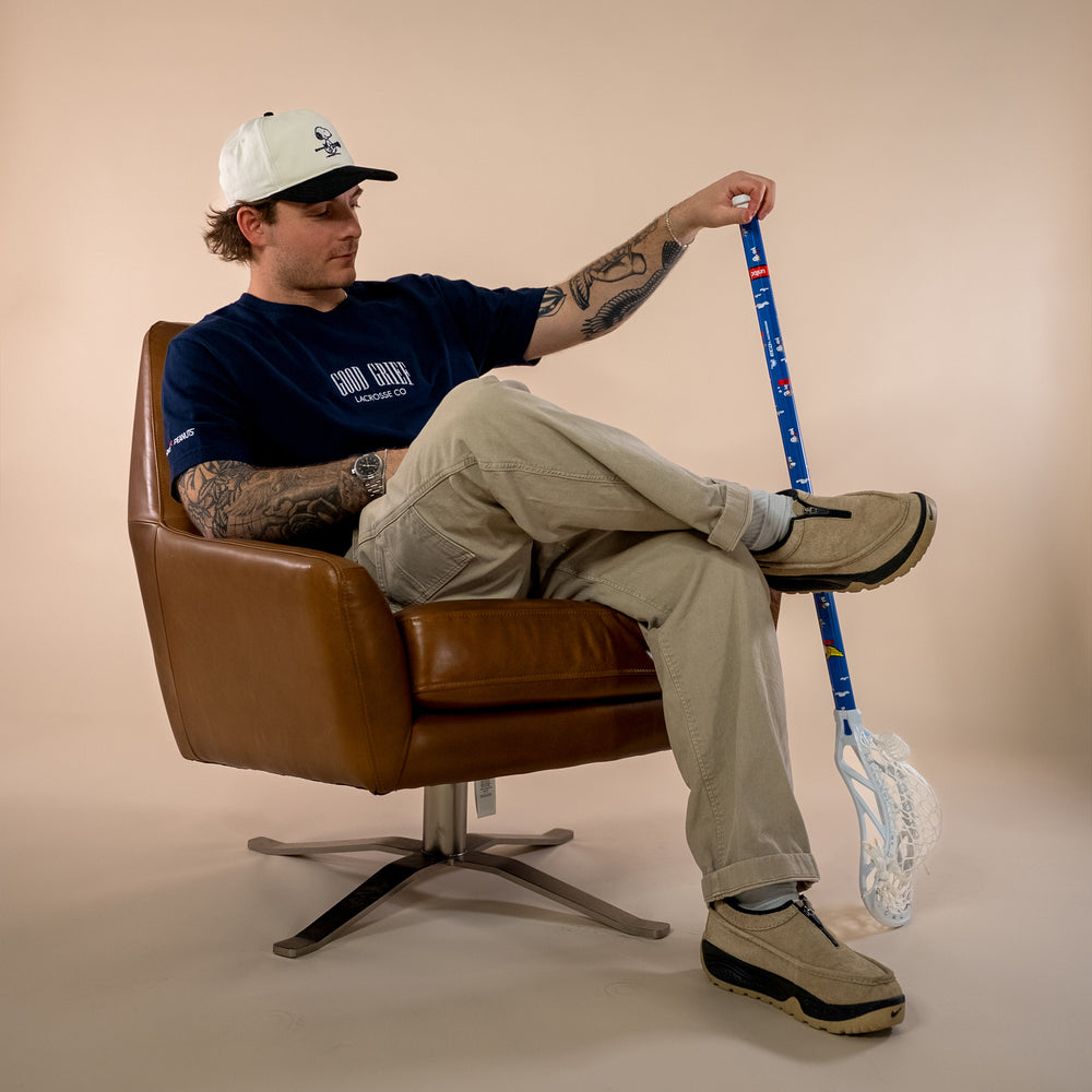 ECD Carbon 4.0 Blue Snoopy Attack Lacrosse Shaft