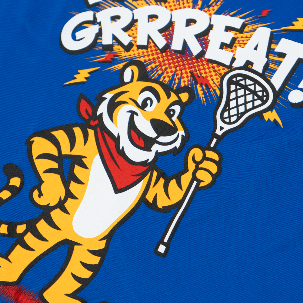 Nike Youth I'm Great Royal Lacrosse Tee
