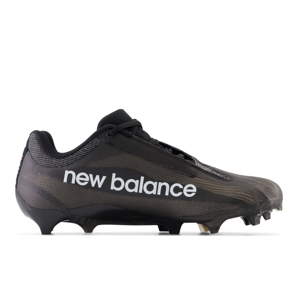 New Balance Burn X4 Lacrosse Cleats - Black