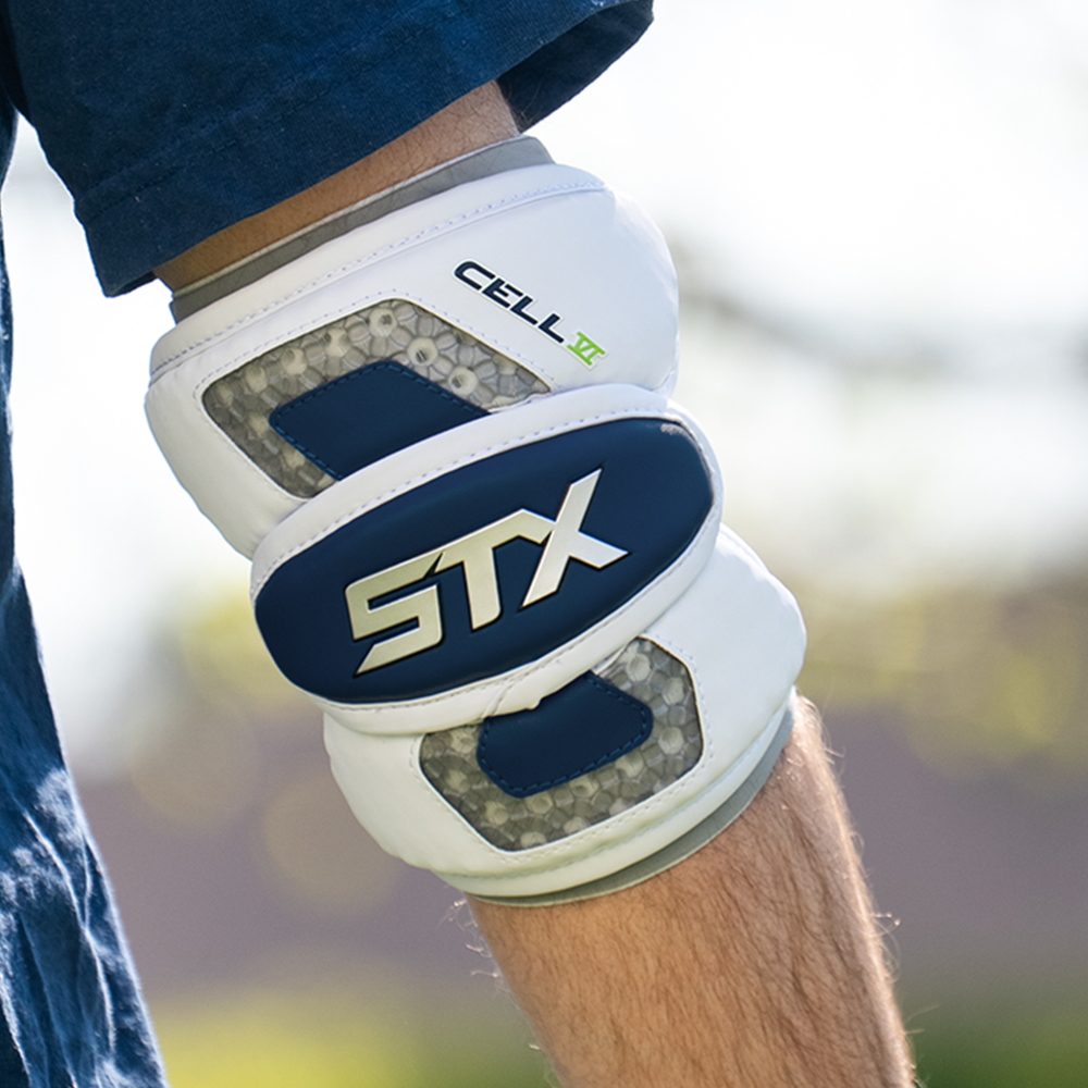 STX Cell VI Limited Edition Lacrosse Elbow Pads - Navy