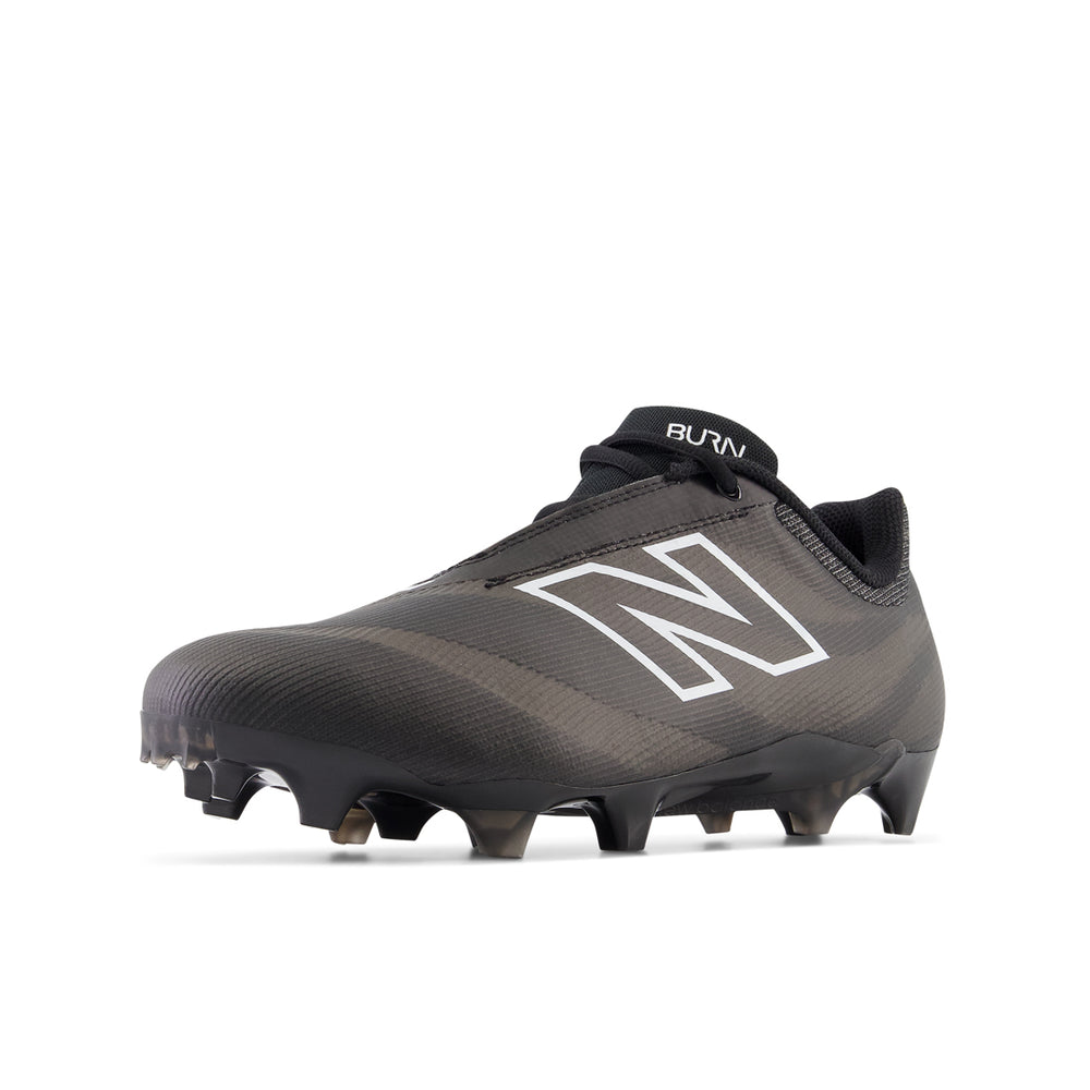 New Balance Burn X4 Lacrosse Cleats - Black