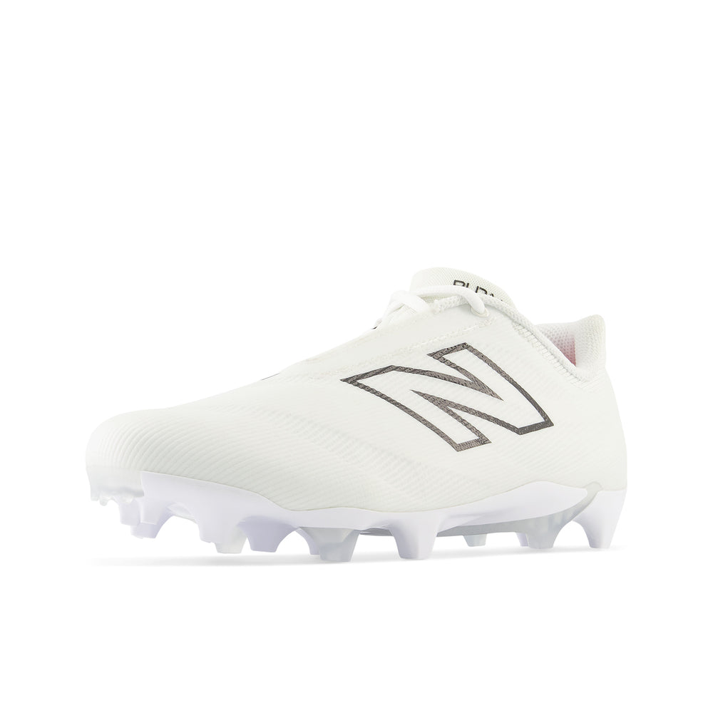 New Balance Burn X4 Lacrosse Cleats - White