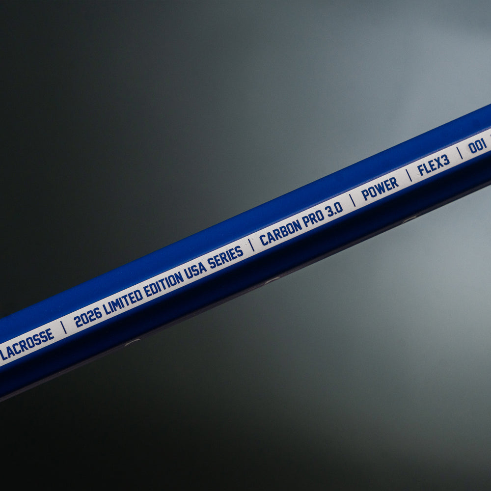 ECD Carbon Pro 3.0 USA Blue Attack Lacrosse Shaft