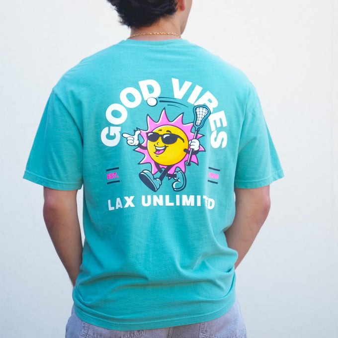 Good Vibes Lacrosse Tee