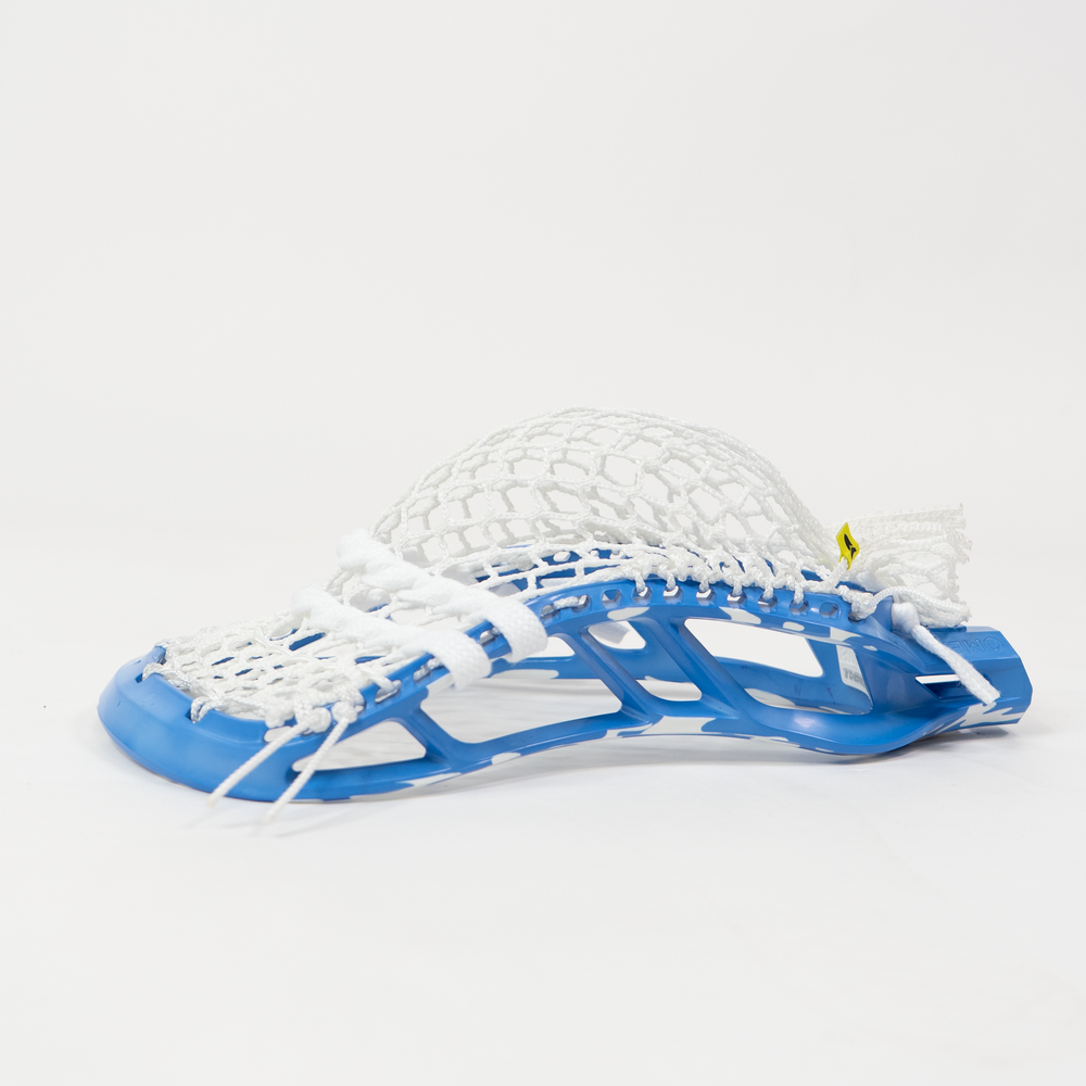 THRONE OMEN Blue Drip Dyed Lacrosse Head