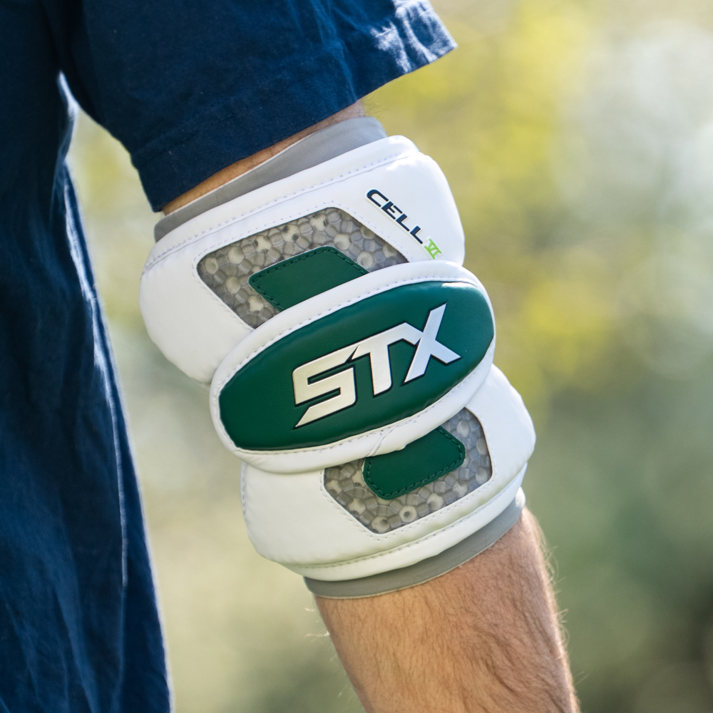 STX Cell VI Limited Edition Lacrosse Elbow Pads - Green