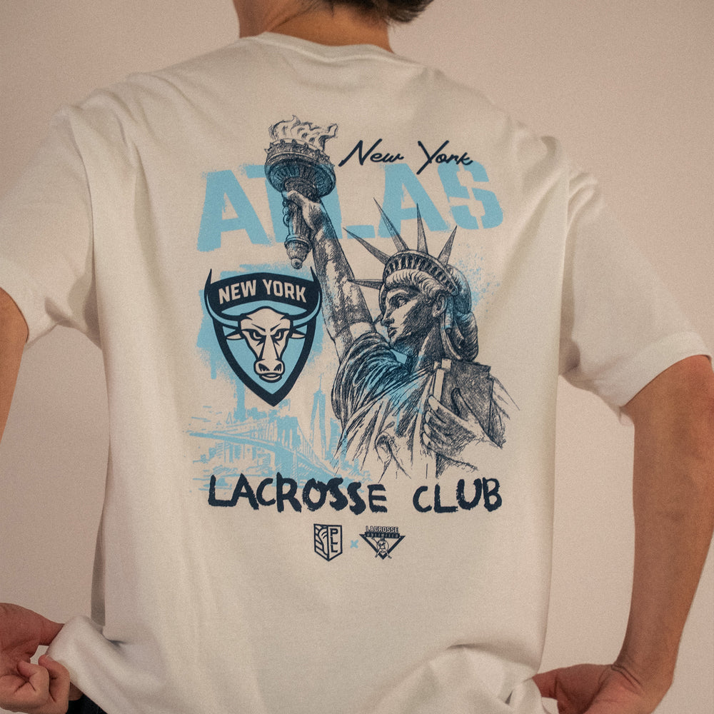 New York Atlas Adult Lacrosse Tee