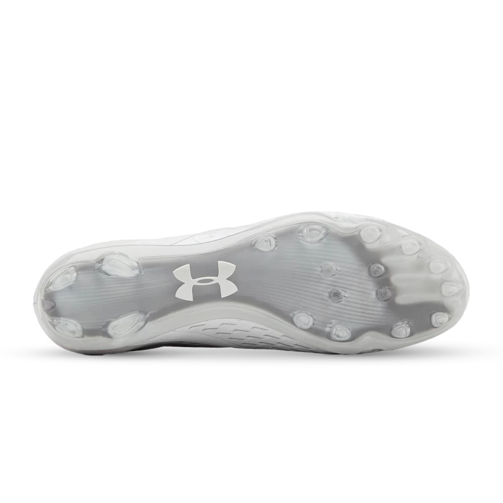Under Armour Blur Lux MC Lacrosse Cleats - White