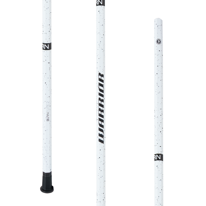 Warrior Burn Lite LE Black Speckle Defense Lacrosse Shaft