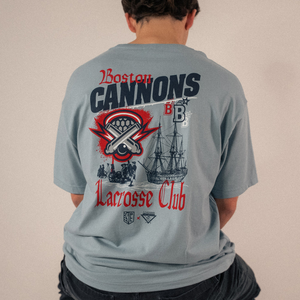 Boston Cannons Adult Lacrosse Tee