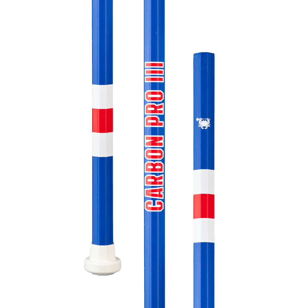 ECD Carbon Pro 3.0 USA Blue Attack Lacrosse Shaft