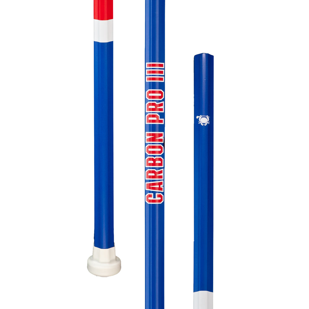 ECD Carbon Pro 3.0 USA Blue Defense Lacrosse Shaft