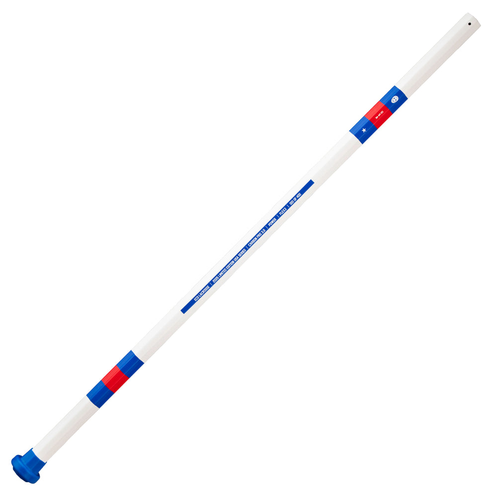 ECD Carbon 3.0 USA White Attack Lacrosse Shaft 