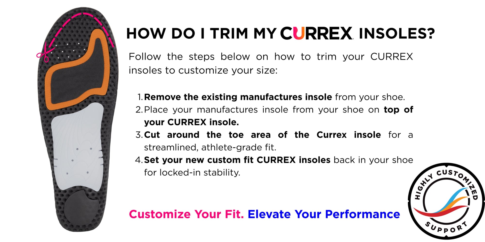 Semelles CURREX CleatPro - Pour Chaussures De Football à Crampons Semelles CURREX CleatPro - Pour Chaussures De Football à Crampons