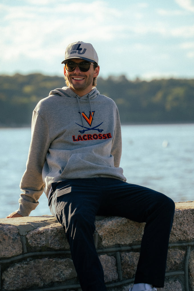 Virginia Adult Lacrosse Hoodie