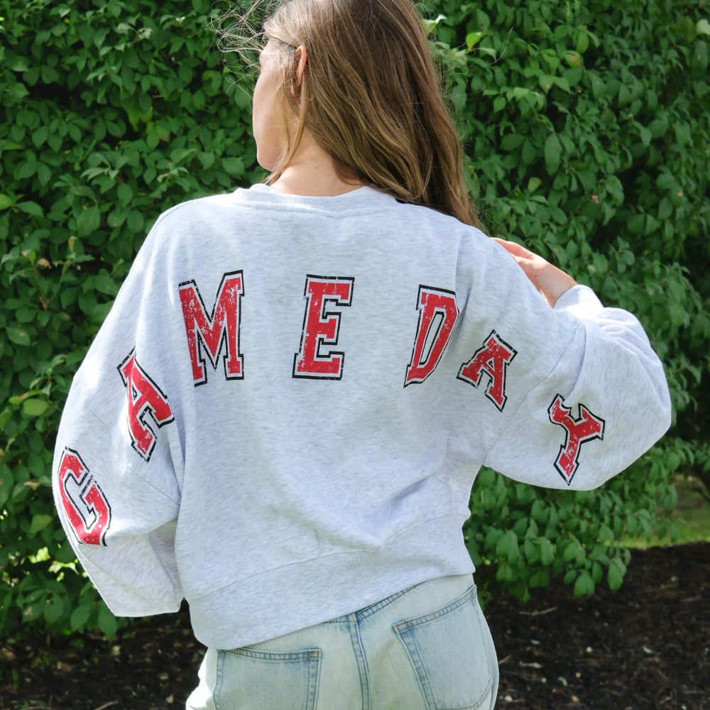 Women's Ohio State Game Day Lacrosse Crewneck