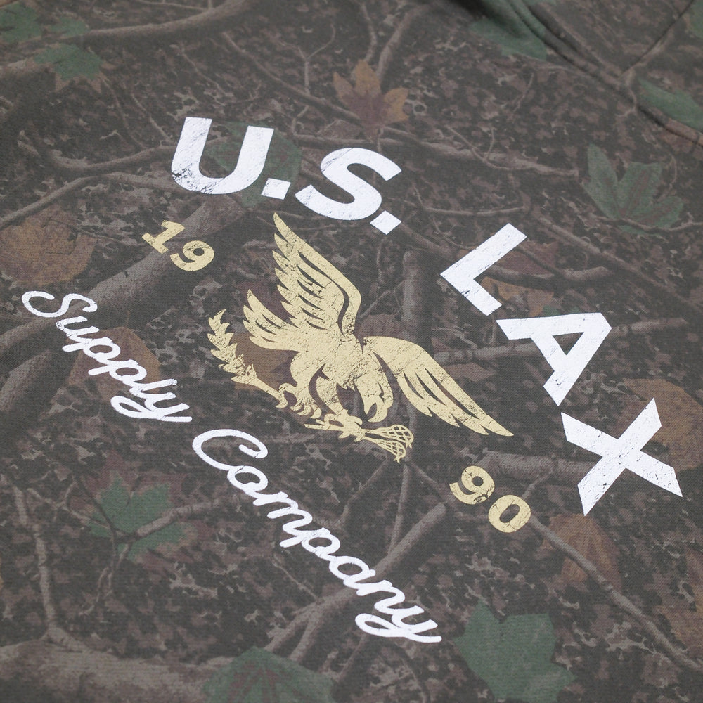 Old Glory Tree Camo Lacrosse Hoodie
