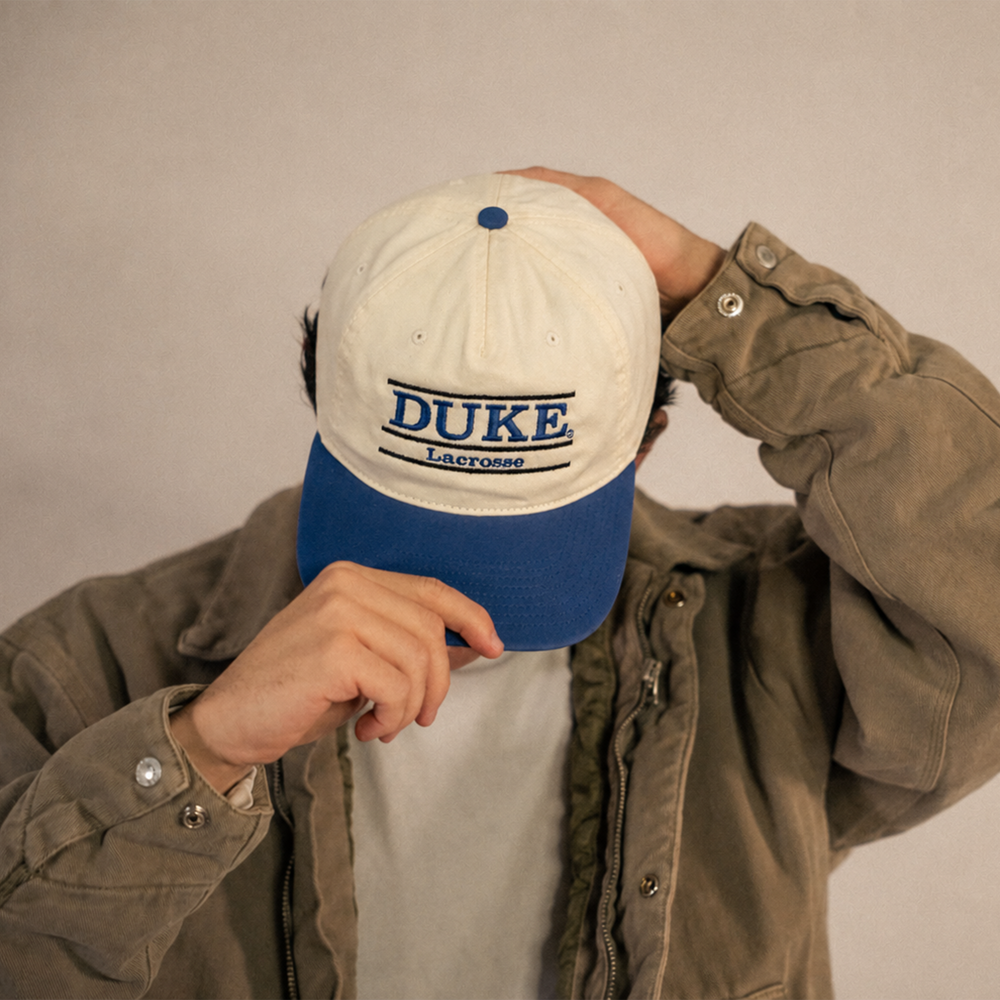 Duke 3 Bar Lacrosse Hat