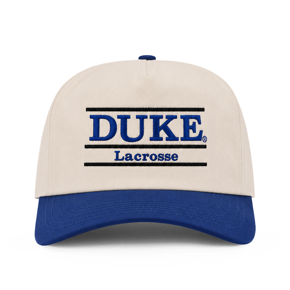 Duke 3 Bar Lacrosse Hat