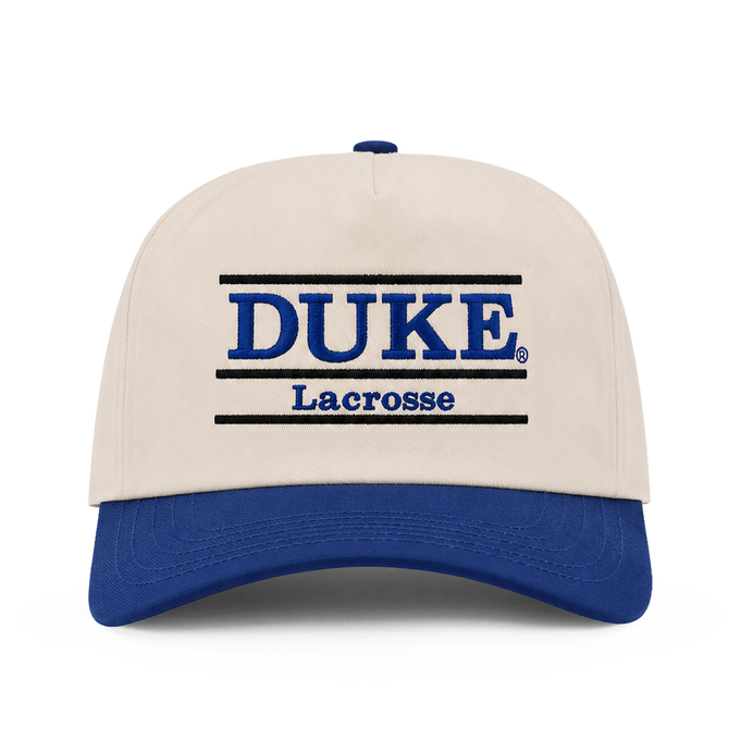 Duke 3 Bar Lacrosse Hat