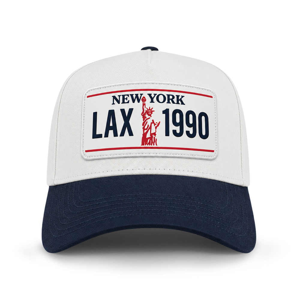 NY Vanity Plate Lacrosse Hat