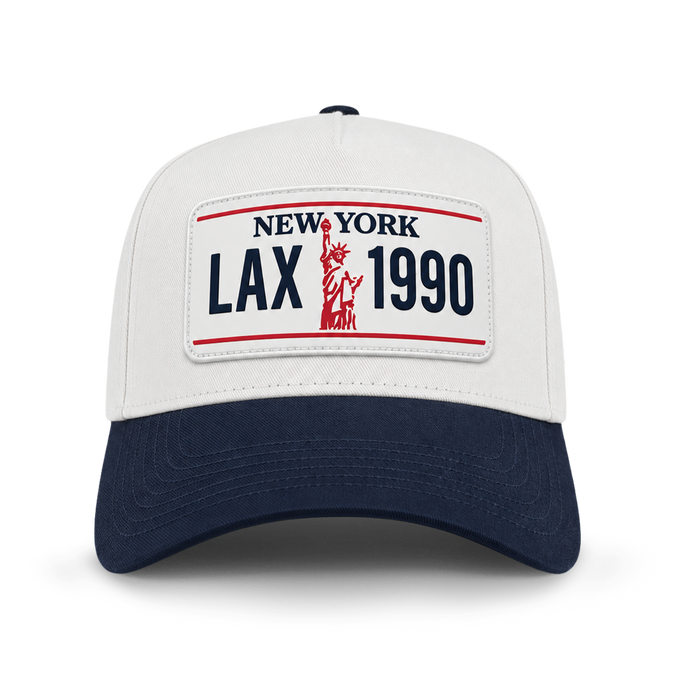 NY Vanity Plate Lacrosse Hat