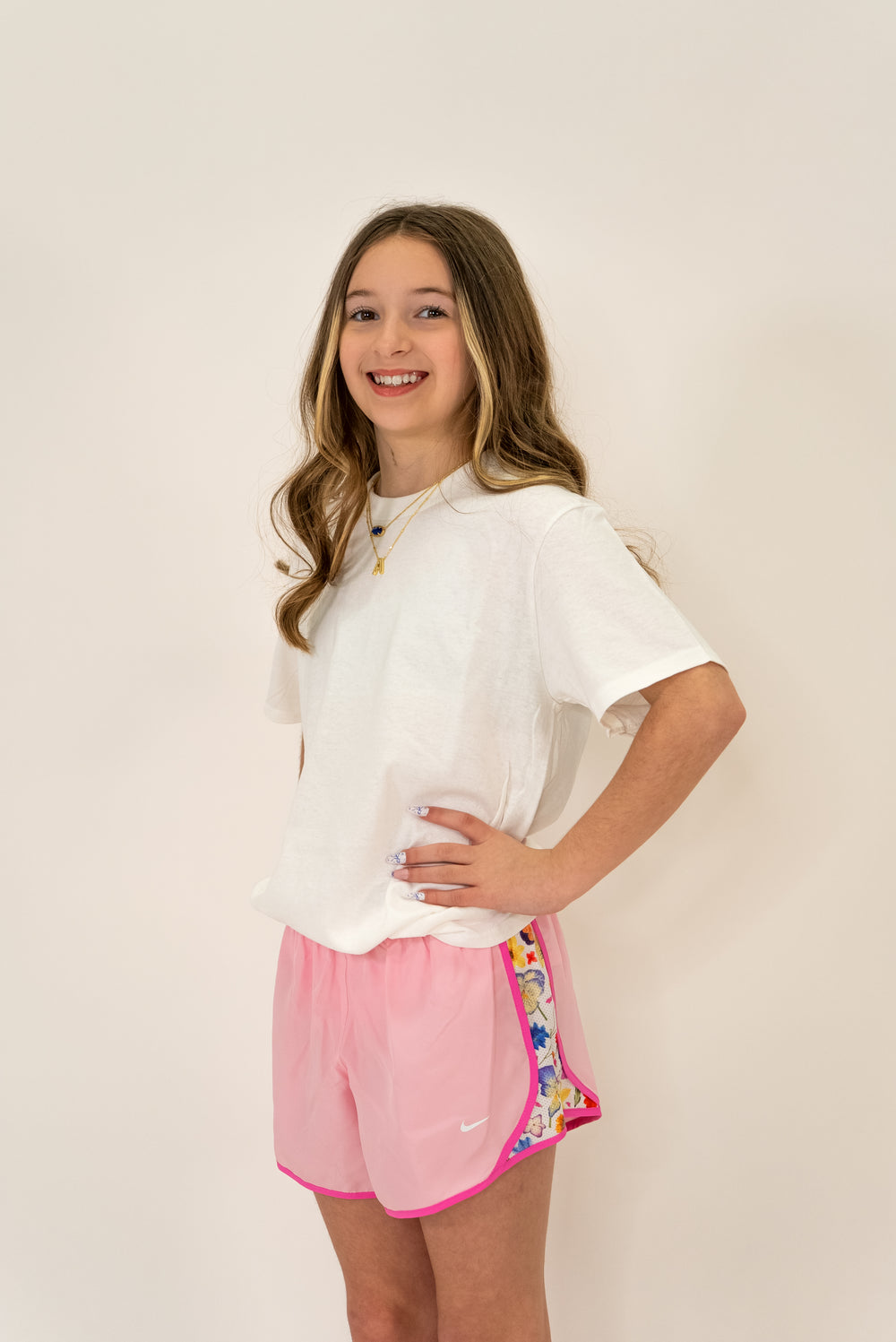 Nike Girls Playful Pink Shorts