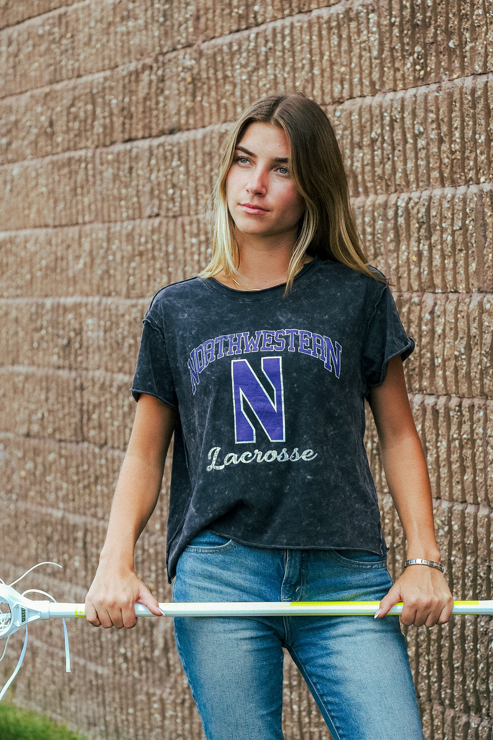 Northwestern Women's Cropped Tee