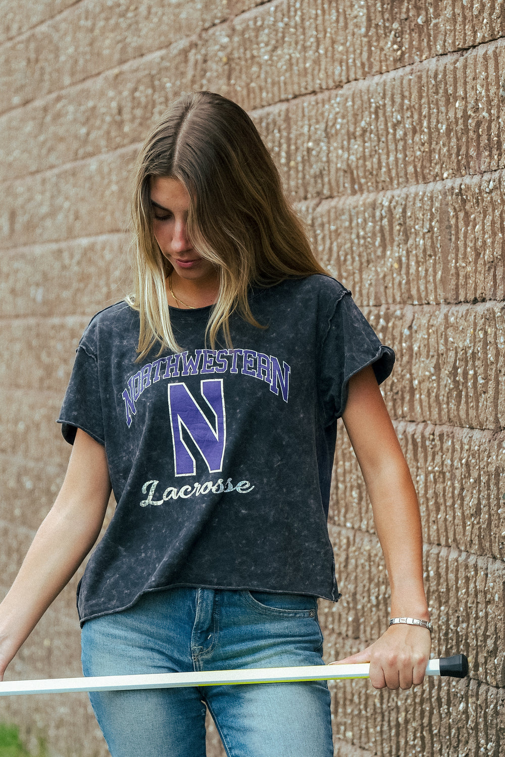 Northwestern Women's Cropped Tee