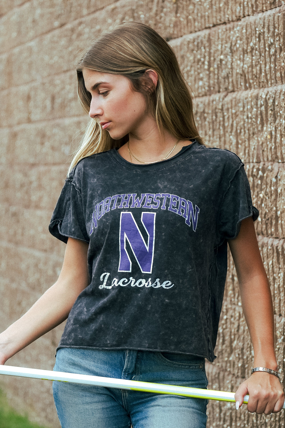 Northwestern Women's Cropped Tee