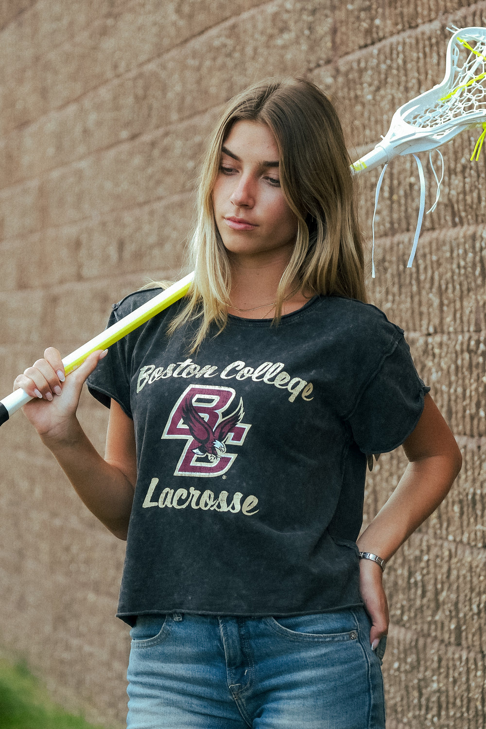 Boston College Women's Cropped Tee