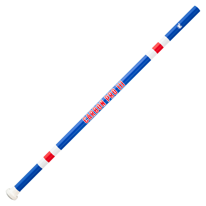 ECD Carbon Pro 3.0 USA Blue Attack Lacrosse Shaft