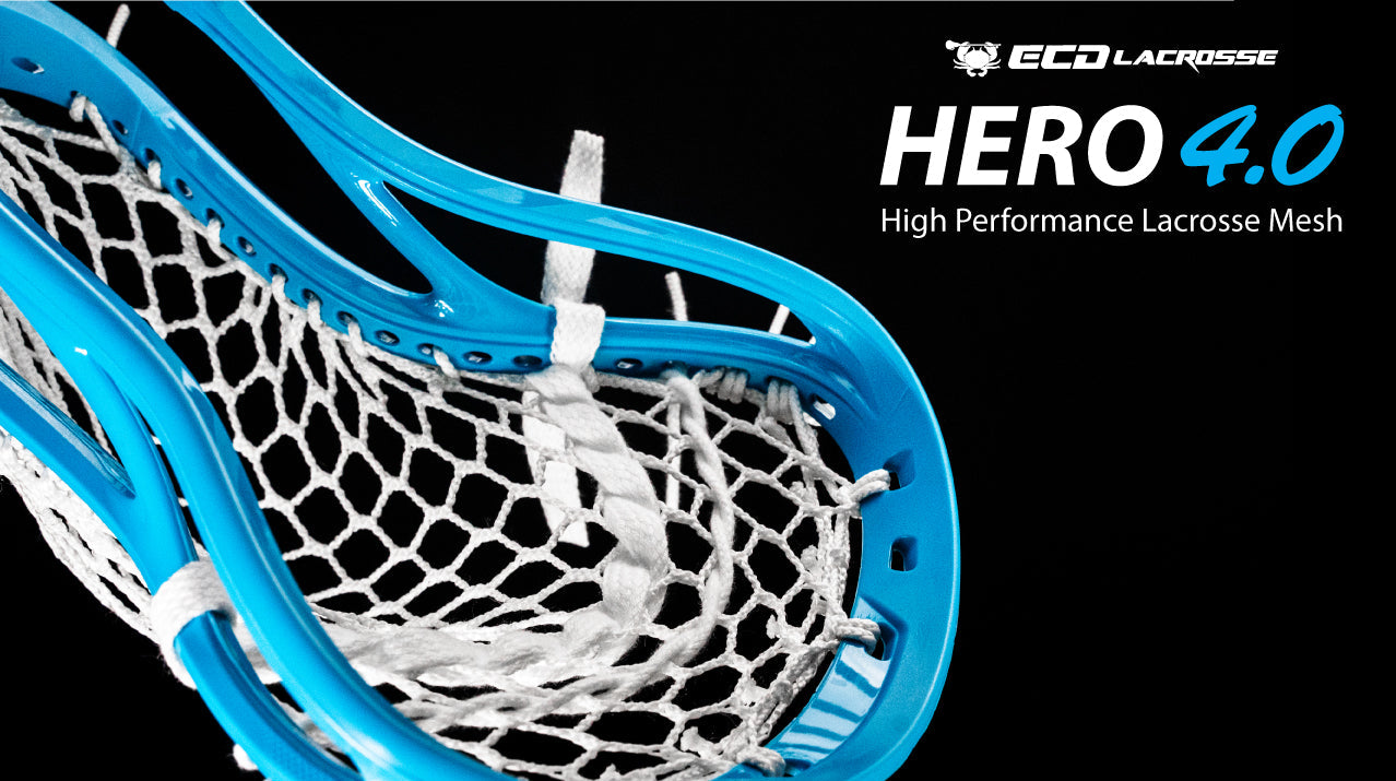 ECD Hero 4.0 Lacrosse Mesh- Semi-Soft