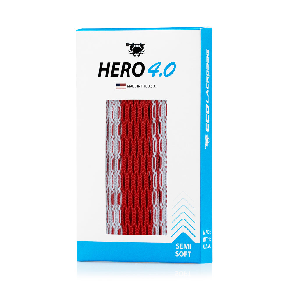 Red Bandana Lacrosse Mesh 