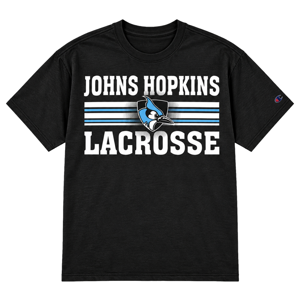 Youth Johns Hopkins Lacrosse Tee