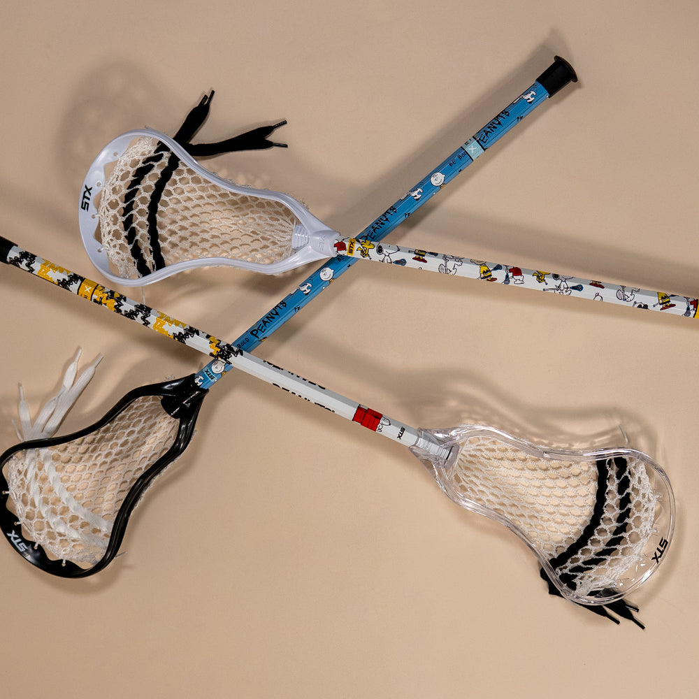STX Peanuts Black/Blue Mini Lacrosse Stick