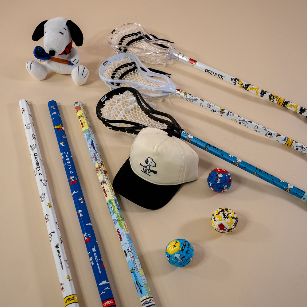 Swax Lax Lacrosse Training Ball Peanuts Red Baron