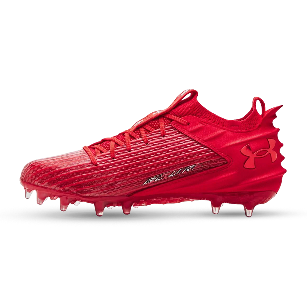 Under Armour Blur Smoke 2.0 Lacrosse Cleats - Red
