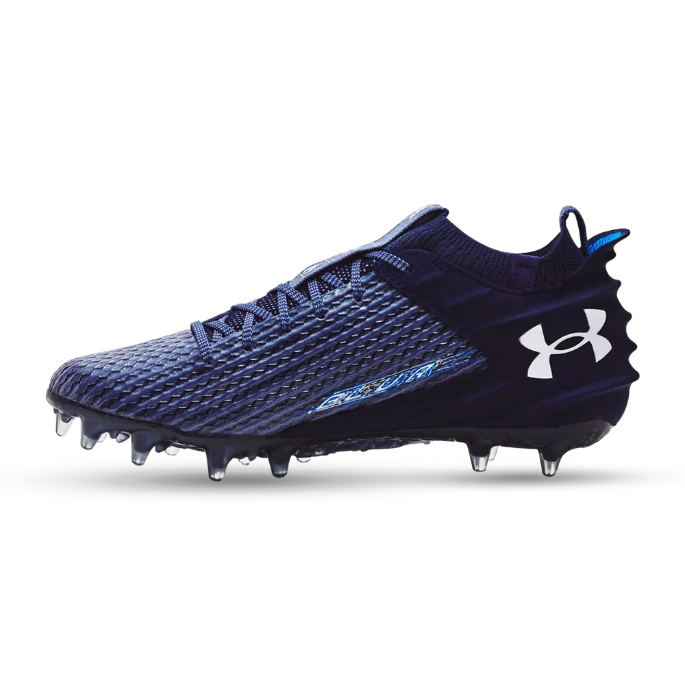 Under Armour Blur Smoke 2.0 Lacrosse Cleats - Navy